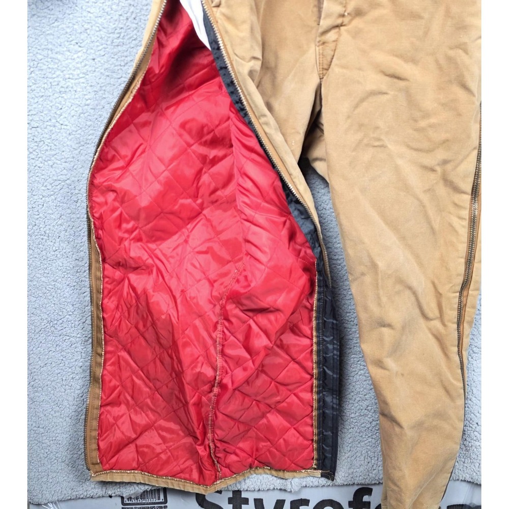 Vintage Walls Blizzard Pruf Coveralls Mens Large Insulated Side‎ Zip USA 80s - Picture 8 of 15